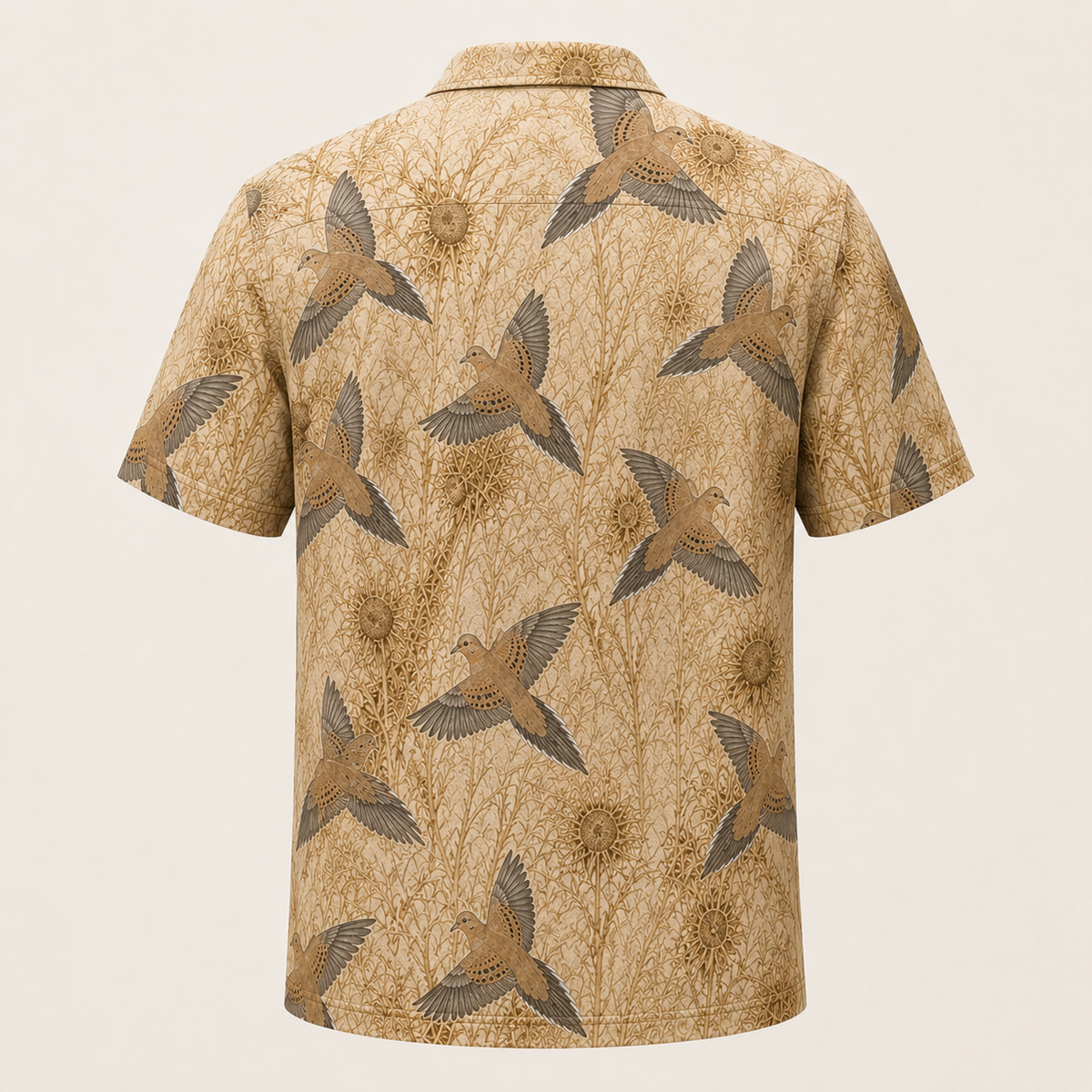 Mourning Dove Flying Polo Shirt VCP1025