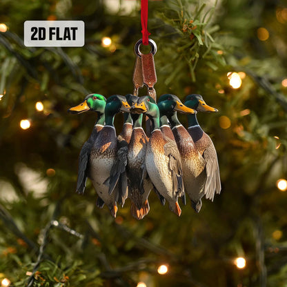 Hunting Rearview Mirror Car Accessories, Hunting Christmas Ornament