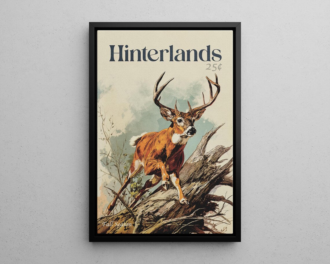 Fall Deer Hunting Rustic Outdoorsman