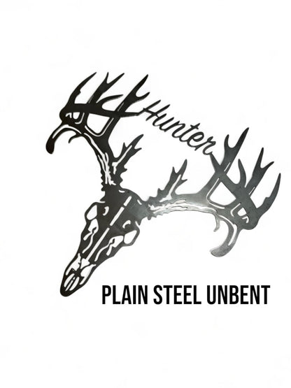Hunting Metal Art Work Deer Hunter Metal Sign ,Deer Metal Wall Art