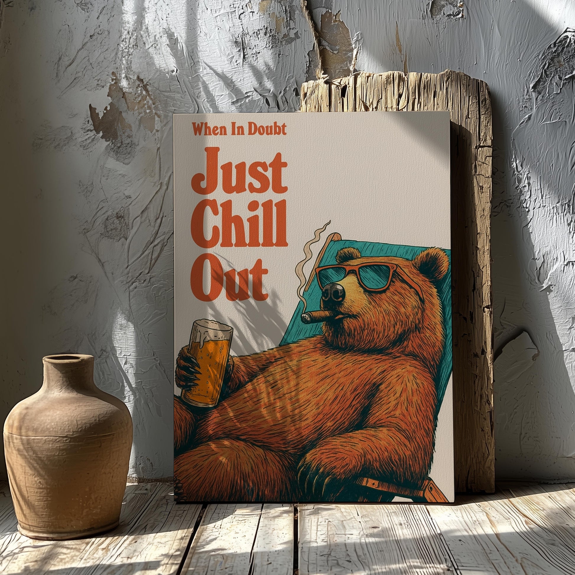 just-chill-out-bear-canvas